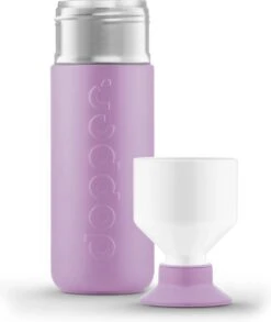 Dopper Insulated Drinkfles - Throwback Lilac - 580ml -Waterfles Voor Buiten 1012x1200 1