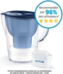 BRITA - Waterfilterkan Marella XL - Blauw - 3,5L -Waterfles Voor Buiten 1032x1200