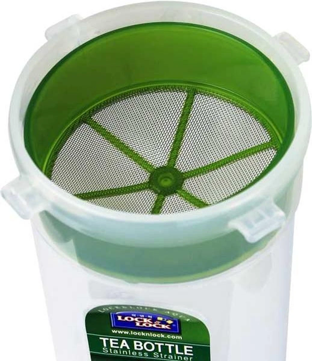Lock&Lock Theebeker To Go Met Filter - Smoothie Beker Met Deksel - 690 Ml - Set Van 2 Stuks 4 Lock&Lock Theebeker To Go Met Filter - Smoothie Beker Met Deksel - 690 Ml - Set Van 2 Stuks - Afbeelding 2
