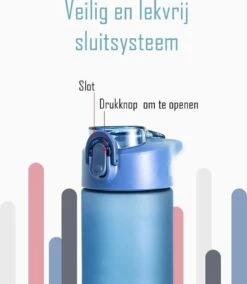 Diller Waterfles Met Rietje - Drinkfles - Handig Sluitsysteem - 750ml - Wit - Tritan & BPA-vrij -Waterfles Voor Buiten 1044x1200 1