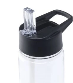 Waterfles Met Rietje - Fruit Filter - Tritan Drinkfles - Volwassenen - Zwart - Kerstcadeau -Waterfles Voor Buiten 1050x1200