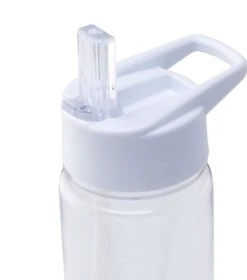 Waterfles Met Rietje - Fruit Filter - Tritan Drinkfles - Volwassenen - Wit - Kerstcadeau -Waterfles Voor Buiten 1057x1200