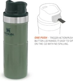 Stanley Trigger-Action Travel Mug 0.47L - Thermosfles - Hammertone Green -Waterfles Voor Buiten 1073x1200 4