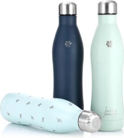 Juicy Blossom Drinkfles - 500ml - Stainless Steel Bottle - Roestvrij Staal - Waterfles - Drinkbus - Thermosfles (Nachtblauw) -Waterfles Voor Buiten 1078x1200 1