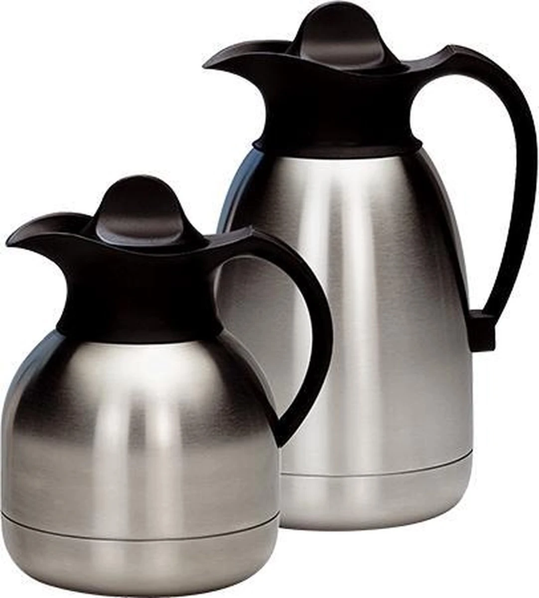 EMGA - Thermoskan 1,5 Liter Zwart - Houd Dranken Tot 24 Uur Koud Of Warm 4 EMGA - Thermoskan 1,5 Liter Zwart - Houd Dranken Tot 24 Uur Koud Of Warm - Afbeelding 2