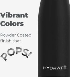 HYDRATE Super Geïsoleerde Drinkfles Roestvrij Staal Thermos 500ml - BPA Vrij, Vacuüm Drinkfles - 24 Uur Koud & 12 Uur Heet Waterfles - Voor Mannen, Vrouwen & Volwassenen -Waterfles Voor Buiten 1102x1200