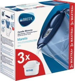 BRITA - Waterfilterkan Marella Cool - Blauw - 2,4L + 3 MAXTRA+ Waterfilterpatronen -Waterfles Voor Buiten 1114x1200 9