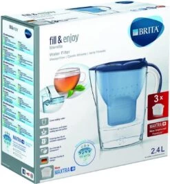 BRITA - Waterfilterkan Marella Cool - Blauw - 2,4L + 3 MAXTRA+ Waterfilterpatronen -Waterfles Voor Buiten 1115x1200 7