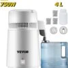 Vevor Destilleerapparaat- Destilleerketel - Water Destilleerder - 4L - Maak Zelf Gedestilleerd Water - Puur Water