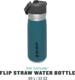 Stanley The IceFlow™ Flip Straw Water Bottle 0,65L - Thermosfles - Lagoon -Waterfles Voor Buiten 1130x1200 2