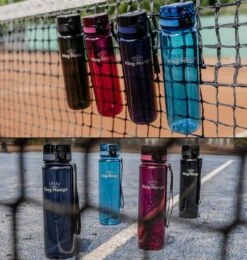 1 Liter Drinkfles - Vaatwasserbestendig - Sport Bidon Drinkbus King Mungo 1000ml Paars/rood -Waterfles Voor Buiten 1142x1200 2