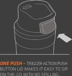 Stanley Trigger-Action Travel Mug 0.35L - Thermosfles - Matt Black -Waterfles Voor Buiten 1146x1200 3