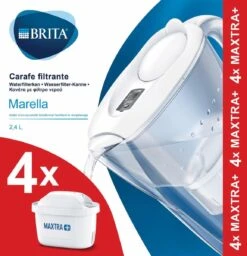 BRITA Waterfilterbundel Marella Cool White + 4 MAXTRA+ Filterpatronen 13 BRITA Waterfilterbundel Marella Cool White + 4 MAXTRA+ Filterpatronen -Waterfles Voor Buiten 1156x1200 2