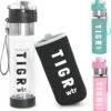 TIGR The Infuser - Drinkfles - Waterfles Met Fruit Filter - 100% BPA Vrij - 700ml - Zwart -Waterfles Voor Buiten 1164x1200