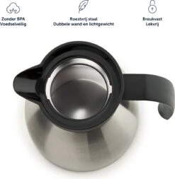 Blumtal Thermoskan Carla - Hoogwaardige Thermosfles - Voor Warme Dranken - Donkergroen -Waterfles Voor Buiten 1173x1200 4