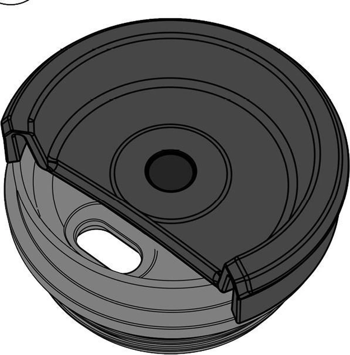 Stanley The NeverLeak™ Travel Mug 0,47L NEW - Thermosfles - Hammertone Ice 11 Stanley The NeverLeak™ Travel Mug 0,47L NEW - Thermosfles - Hammertone Ice - Afbeelding 9