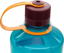 Nalgene Narrow-Mouth Bottle - Drinkfles - 32oz - BPA Free - SUSTAIN - Teal -Waterfles Voor Buiten 1200x1000