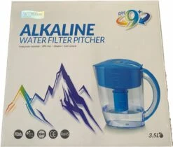 Alkaline WaterFilterkan - AlkaKan Voor Alkalisch/ Basisch Water | Met GRATIS PH-testpapier -Waterfles Voor Buiten 1200x1022