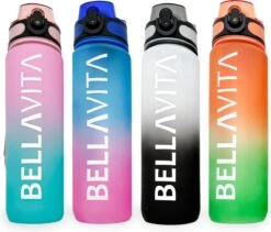 BELLAVITA Drinkfles - Blauw / Roze - Waterfles - Drinkfles Volwassenen - Drinkfles Kinderen - Drinkfles 1 Liter - Fles - 1 Liter - 1000ml - Tritan - Fruitfilter- BPA-vrij - 100% Lekvrij 17 BELLAVITA Drinkfles - Blauw / Roze - Waterfles - Drinkfles Volwassenen - Drinkfles Kinderen - Drinkfles 1 Liter - Fles - 1 Liter - 1000ml - Tritan - Fruitfilter- BPA-vrij - 100% Lekvrij -Waterfles Voor Buiten 1200x1024