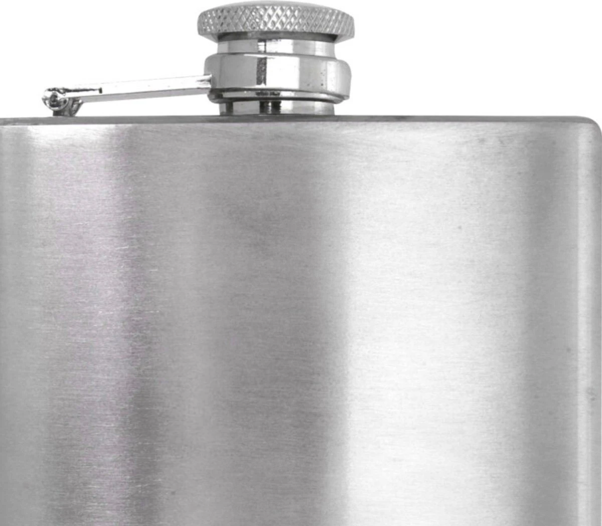 Merkloos Premium RVS Heupfles Met Schroefdop - 200 Ml - 12x9cm 6 Merkloos Premium RVS Heupfles Met Schroefdop - 200 Ml - 12x9cm - Afbeelding 4