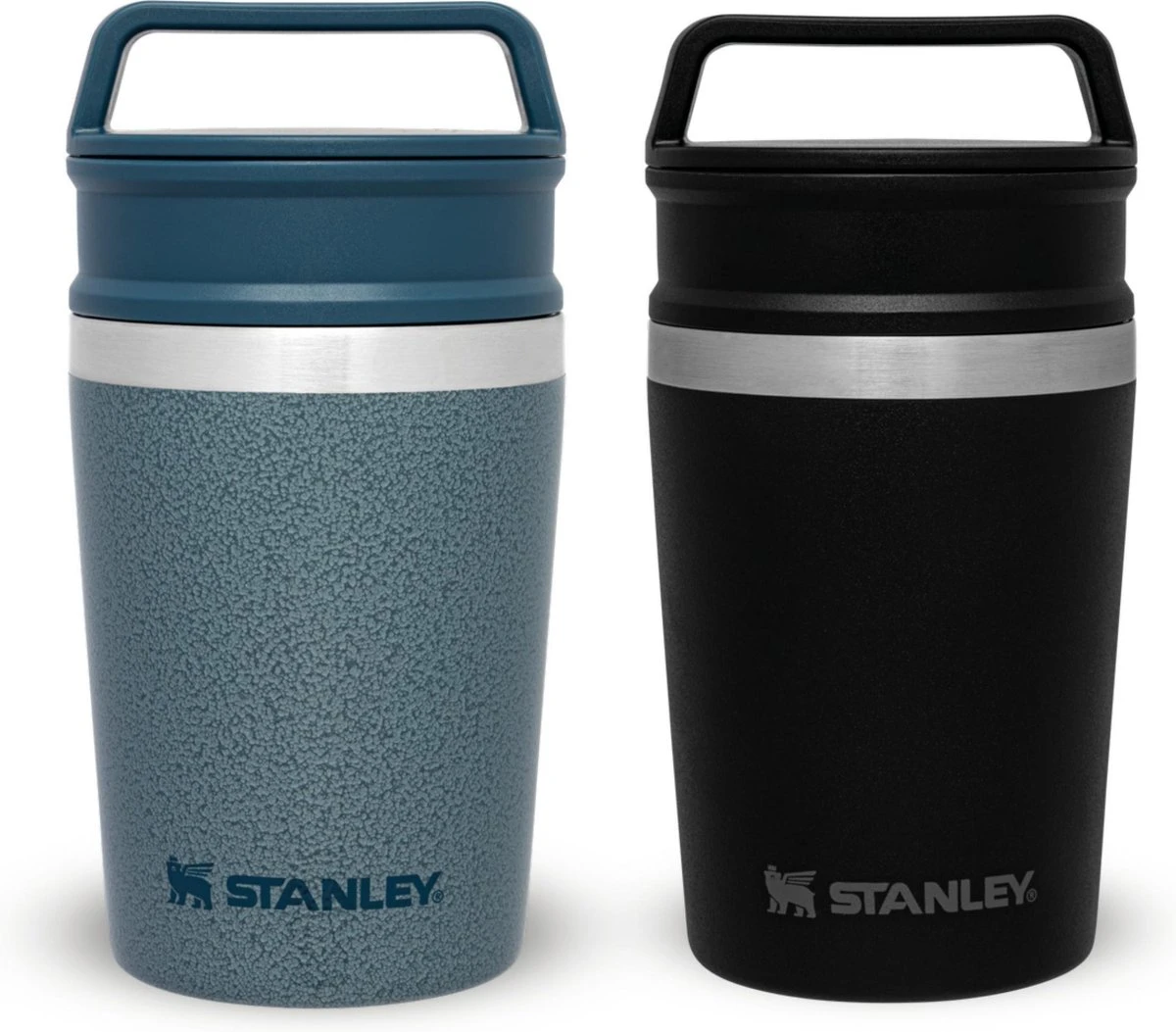 Stanley The Shortstack Travel Thermosbeker - 230 Ml - RVS/Mat Zwart 11 Stanley The Shortstack Travel Thermosbeker - 230 Ml - RVS/Mat Zwart - Afbeelding 9