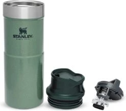 Stanley Trigger-Action Travel Mug 0.35L - Thermosfles - Hammertone Green -Waterfles Voor Buiten 1200x1056