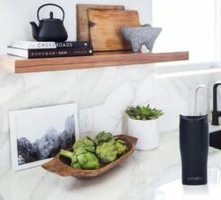 BanGosa® Koffiebeker To Go - Thermosbeker - Reisbeker - Travel Mug - RVS 400ml - Mat Zwart -Waterfles Voor Buiten 1200x1086