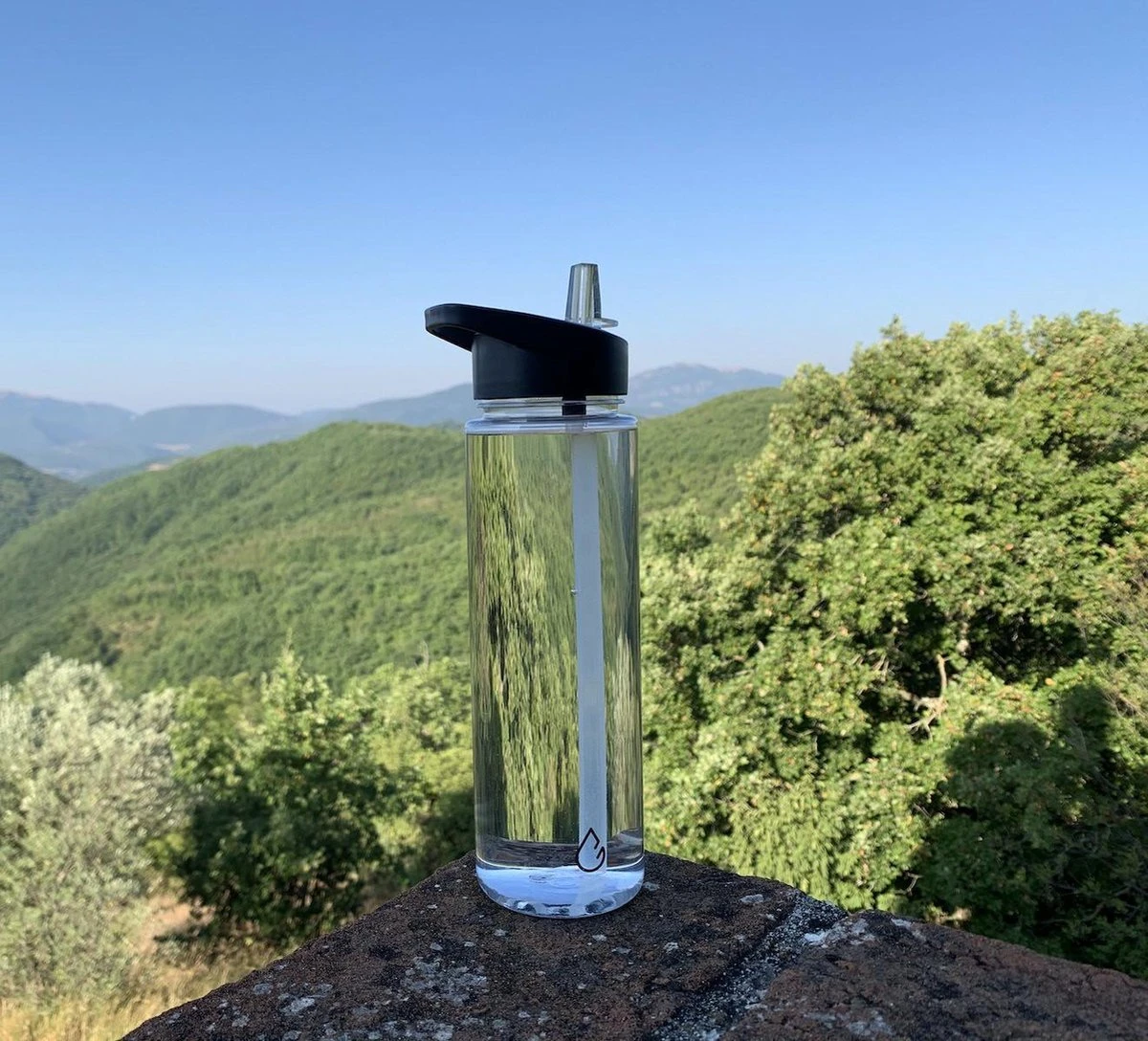Wattamula Milieuvriendelijke Waterfles Met Rietje - 700 ML - Transparant - Drinkfles 7 Wattamula Milieuvriendelijke Waterfles Met Rietje - 700 ML - Transparant - Drinkfles - Afbeelding 5