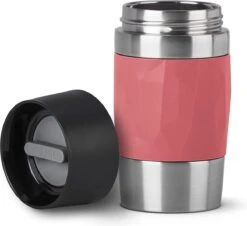 Tefal Compact Travel Mug Compact Thermosfles - 0,3 L - Koraal -Waterfles Voor Buiten 1200x1099 7