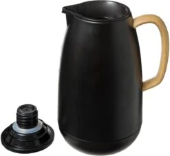 Koffie/thee Thermoskan/isoleerkan RVS 1 Liter Zwart - Isoleerkannen Voor Warme / Koude Dranken 7 Koffie/thee Thermoskan/isoleerkan RVS 1 Liter Zwart - Isoleerkannen Voor Warme / Koude Dranken -Waterfles Voor Buiten 1200x1100 4
