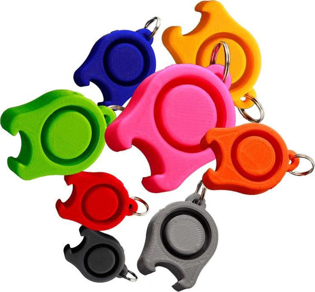 Festicap® Plus - Fluor Pink - Universele Festival Dop & Opener - Roze 4 Festicap® Plus - Fluor Pink - Universele Festival Dop & Opener - Roze - Afbeelding 2