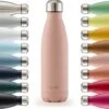 Blumtal Thermosfles - Met Dubbele Wand - Thermosbeker Koffie, Thee En Koele Dranken - Travel Mug - 750ml - Mellow Rose - Roze -Waterfles Voor Buiten 1200x1136 4