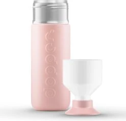 Dopper Insulated Drinkfles - Steamy Pink - 580 Ml -Waterfles Voor Buiten 1200x1154