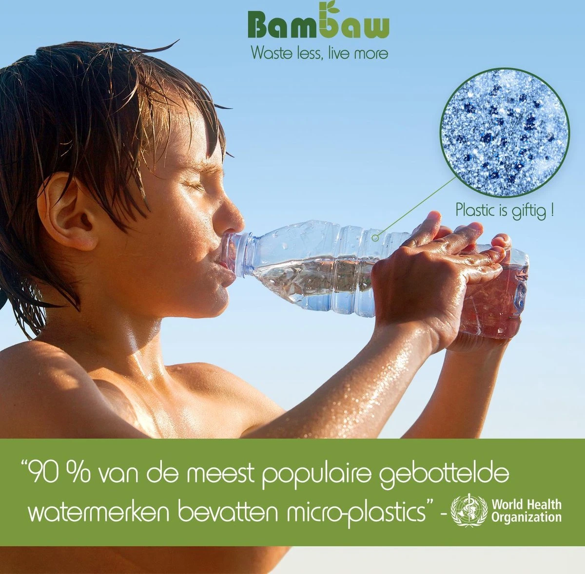 Bambaw Waterfles - 750 Ml - Roestvrij Staal - Stevig En Milieuvriendelijk 5 Bambaw Waterfles - 750 Ml - Roestvrij Staal - Stevig En Milieuvriendelijk - Afbeelding 3