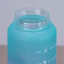 Merkloos Waterfles 2 Liter - Motivatie Waterfles - Waterfles Met Rietje - 2 Liter Waterfles - 2 Liter Drinkfles - Sportfles - Waterfles Met Tijdmarkering - 2 Liter -Waterfles Voor Buiten 1200x1188