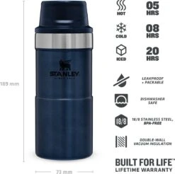 Stanley Classic Trigger-Action Thermosfles - 0.35L- Nightfall -Waterfles Voor Buiten 1200x1197 6