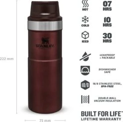 Stanley Trigger-Action Travel Mug 0.47L - Thermosfles - Wine -Waterfles Voor Buiten 1200x1197 7