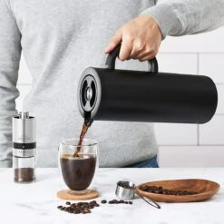 Silberthal - Thermoskan - 1 L - Dubbelwandig - Isoleerkan - Thermofles Koud En Warm - Cadeau -Waterfles Voor Buiten 1200x1200 1001