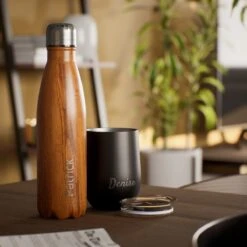 TIGR Cups - Drinkbekers - Thermosbekers - RVS - Set Van 2 - 350ml - Zwart/Rosé Goud 12 TIGR Cups - Drinkbekers - Thermosbekers - RVS - Set Van 2 - 350ml - Zwart/Rosé Goud -Waterfles Voor Buiten 1200x1200 1002