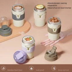 Floraweg Cup - Drinkbeker To GO- Lekvrij Dubbelwandig ,RVS 316, Thermosbeker Koffiebeker- Koffie En Thee - 400ml Zwart 21 Floraweg Cup - Drinkbeker To GO- Lekvrij Dubbelwandig ,RVS 316, Thermosbeker Koffiebeker- Koffie En Thee - 400ml Zwart -Waterfles Voor Buiten 1200x1200 1013