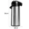 Basic Thermoskan Met Pomp - 1,8 Liter - RVS - Vaatwasserbestendig -Waterfles Voor Buiten 1200x1200 1017