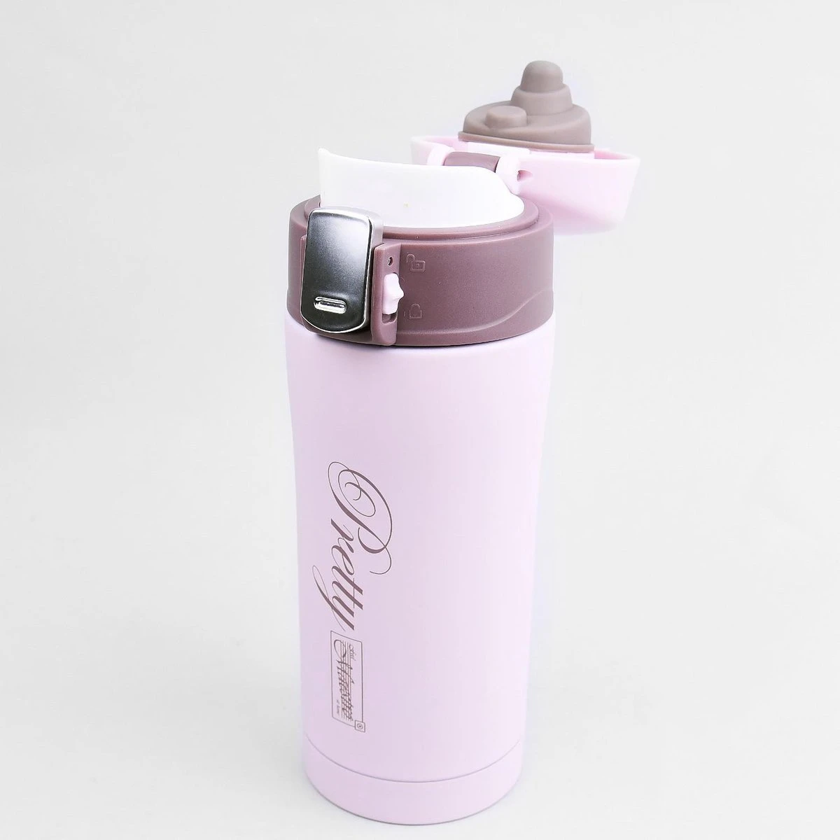 Thermos Mok - Geïsoleerde Roestvrijstalen - Fles Voor Warme Of Koude Dranken 300ml 4 Thermos Mok - Geïsoleerde Roestvrijstalen - Fles Voor Warme Of Koude Dranken 300ml - Afbeelding 2