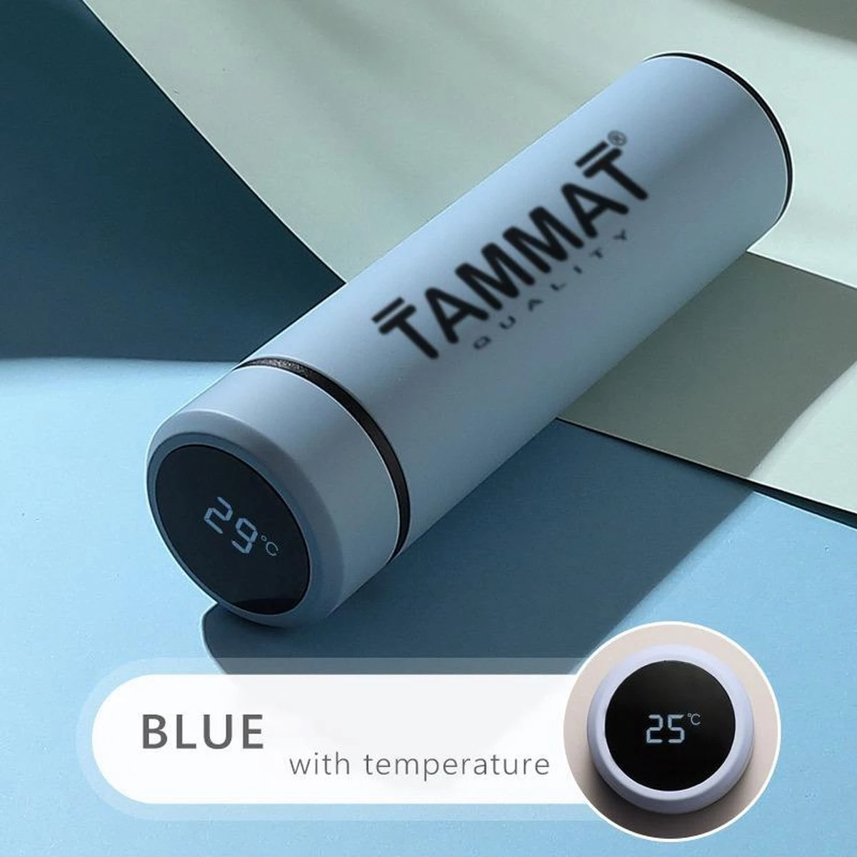 Slimme Thermosfles Met LCD Temperatuur Display - Curver Isolatiefles 500 ML - Rubber Coating - Dubbelwandige Thermosfles - Thermosbeker - Isoleerfles - Thermoskan - Travel Mug - Bidon Drinkfles - Koffiebeker - Drinkflessen - RVS - Smart Thermos 3 Slimme Thermosfles Met LCD Temperatuur Display - Curver Isolatiefles 500 ML - Rubber Coating - Dubbelwandige Thermosfles - Thermosbeker - Isoleerfles - Thermoskan - Travel Mug - Bidon Drinkfles - Koffiebeker - Drinkflessen - RVS - Smart Thermos