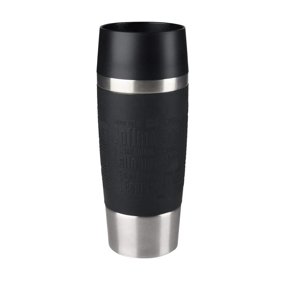 Emsa Thermosbeker Travel Mug Zwart 360 Ml 3 Emsa Thermosbeker Travel Mug Zwart 360 Ml