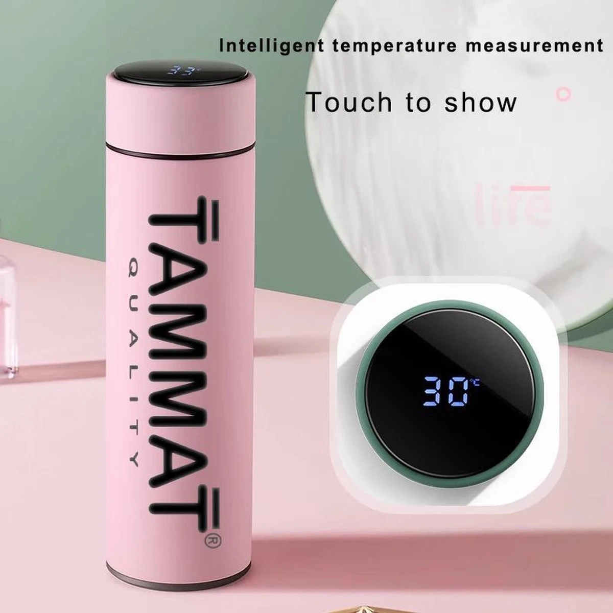Slimme Thermosfles Met LCD Temperatuur Display - Curver Isolatiefles 0,5 Liter - Dubbelwandige Thermosfles - Thermosbeker - Isoleerfles - Thermoskan - Travel Mug - Bidon Drinkfles - Koffiebeker - Drinkflessen - RVS - Smart Thermos - Metaal 15 Slimme Thermosfles Met LCD Temperatuur Display - Curver Isolatiefles 0,5 Liter - Dubbelwandige Thermosfles - Thermosbeker - Isoleerfles - Thermoskan - Travel Mug - Bidon Drinkfles - Koffiebeker - Drinkflessen - RVS - Smart Thermos - Metaal - Afbeelding 13
