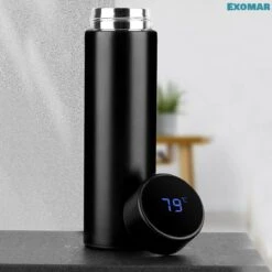 Exomar® Slimme Thermosfles Met LCD Temperatuur Display - Curver Isolatiefles 500 ML - Matte Finish - Thermosbeker - Isoleerfles - Dubbelwandige Thermosfles - Thermoskan - Travel Mug - Bidon Drinkfles - Drinkflessen - RVS - Koffiebeker - Smart Thermos 10 Exomar® Slimme Thermosfles Met LCD Temperatuur Display - Curver Isolatiefles 500 ML - Matte Finish - Thermosbeker - Isoleerfles - Dubbelwandige Thermosfles - Thermoskan - Travel Mug - Bidon Drinkfles - Drinkflessen - RVS - Koffiebeker - Smart Thermos -Waterfles Voor Buiten 1200x1200 1228