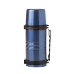 MacGyver Thermosfles Rvs - Thermoskan 1,2 Liter 28cm - Onbreekbaar - Blauw -Waterfles Voor Buiten 1200x1200 1302