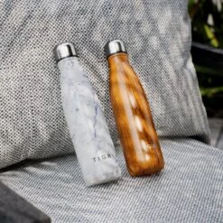 TIGR The Original - Drinkfles - Thermosfles - RVS - 500ml - Marmer - Met Afwasborstel -Waterfles Voor Buiten 1200x1200 1359