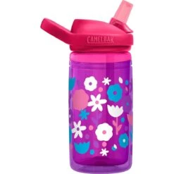 CamelBak Eddy+ Kids Insulated - Drinkfles - 400 Ml - Paars / Rood (Flower Power) -Waterfles Voor Buiten 1200x1200 169