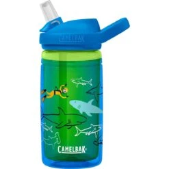 CamelBak Eddy+ Kids Insulated - Drinkfles - 400 Ml - Blauw / Groen (Scuba Sharks) -Waterfles Voor Buiten 1200x1200 177